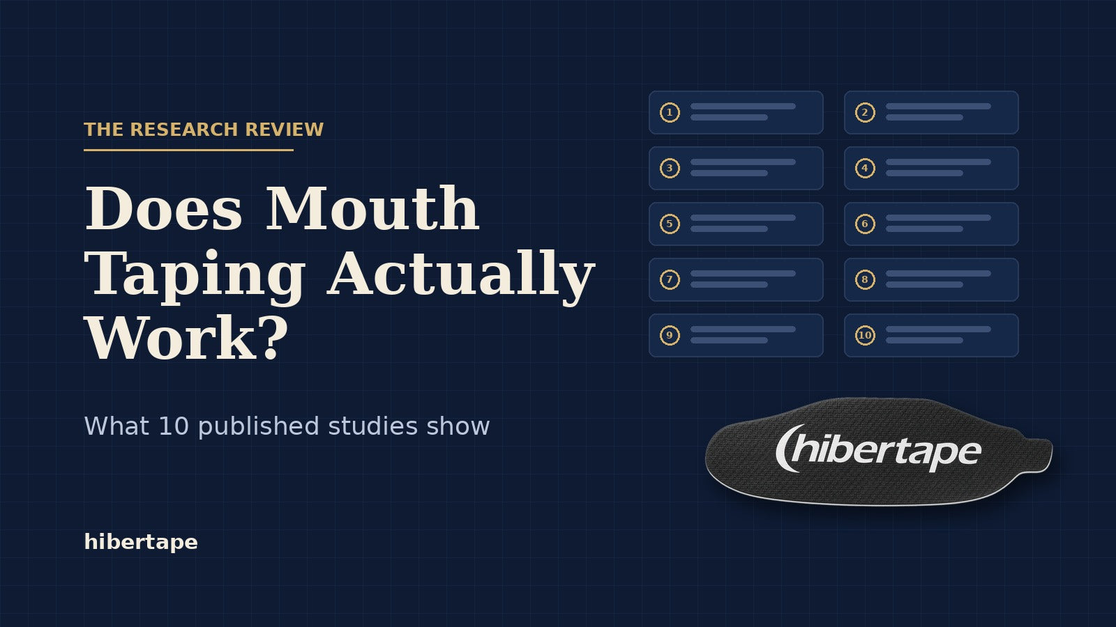Does Mouth Taping Work? What 10 Studies Show (2026)