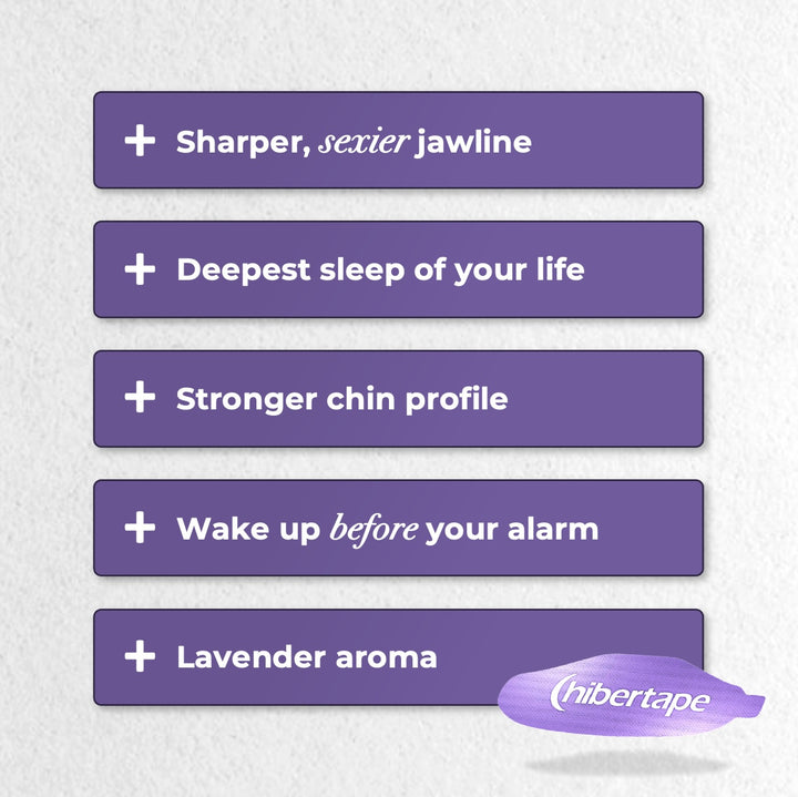 Hibertape Lavender Mouth Tape for Sleep